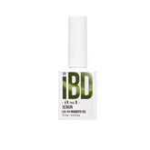 IBD Xenon LED/UV Magnetic Gel in a white 15mL bottle with metallic green logo for a bold cat eye finish.